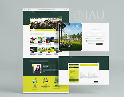 Website design: International Agriculture University