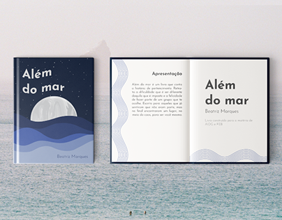 Book Cover & Illustration | Além do mar