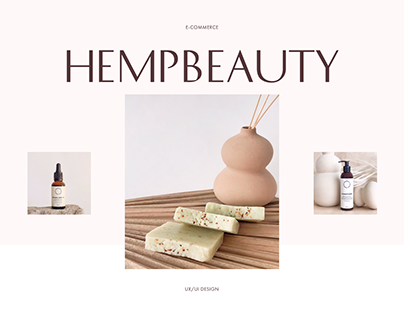 E-commerce natural cosmetics online-store | Hempbeauty