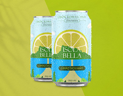 Isola Bella Soda | Redesign de Embalagem