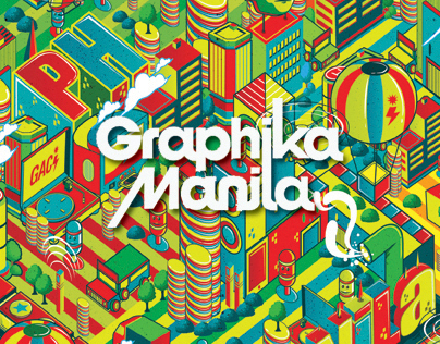 Graphika Manila 2013 Book Cover "Let's Color Manila"