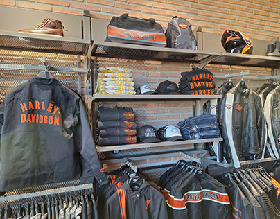 Visual merchandising en Harley-Davidson Iberia