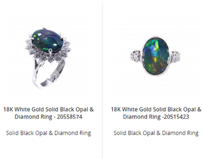 Opal Rings-H&H Jewellery