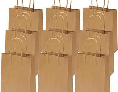 Brown Kraft Bags with Handle are available all sizes.