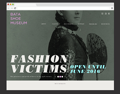 Bata Shoe Museum - Website Redesign