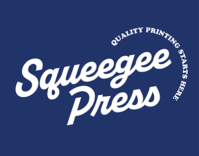 Squeegee Press - Branding
