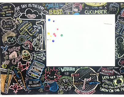 English School Chalkboard