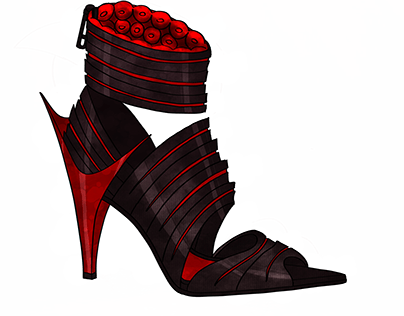 FOOTWEAR DESIGN - FUTURISM - ABYSSAL COLLECTION