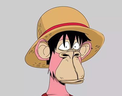 Monkey D Luffy Bored Ape Version