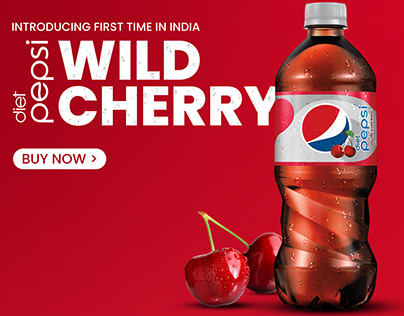 Pepsi's Wild Cherry - Landing Page.