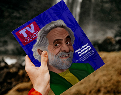 Tommy Chong - TV Guide Magazine cover