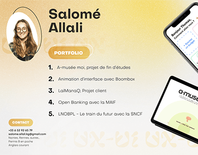 Portfolio Salomé Allali