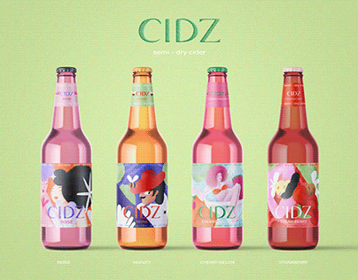 Project thumbnail - CIDZ - a cider brand