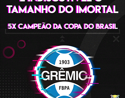 Semifinalista Grêmio