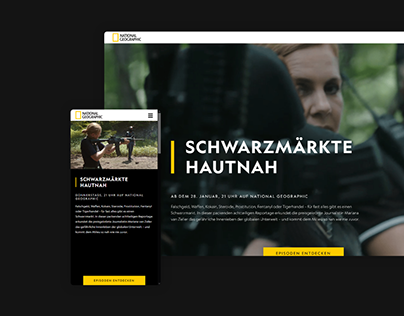 Schwarzmärkte hautnah - Campaign website