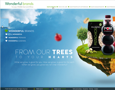 Wonderful Brand :: Website :: Webdesign