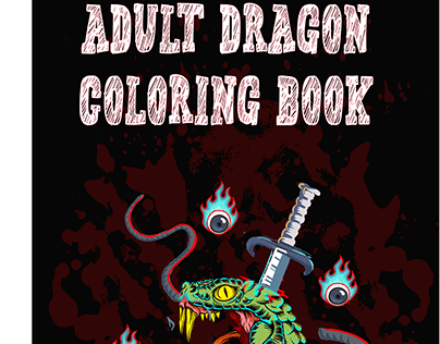 adult dragon coloring book
