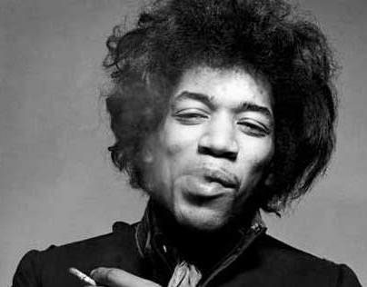 Jimi Hendrix - photomosaic