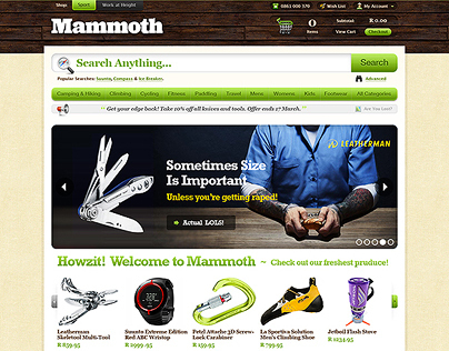 Mammoth ~ Premium Outdoor Equipment & Apparel Online