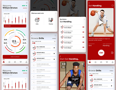 Sports App UI Concept