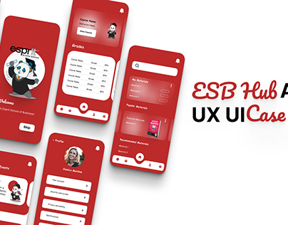ESB hub Mobile App UX UI Case