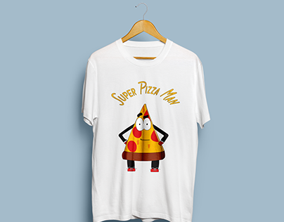 Super Pizza Man T-shirt