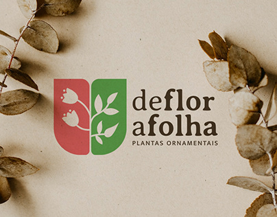 Logo | de Flor a Folha