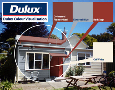 Residential Dulux repaint project with Photoshop images