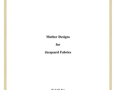 CAD Designs (Mother Design for Jacquard fabrics)