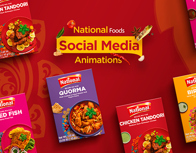 Project thumbnail - National Foods Social Media Animations