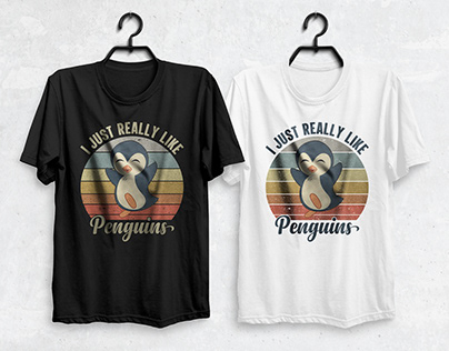 Penguin T-Shirt Design