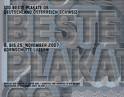 100 best Posters 06 in Lucerne