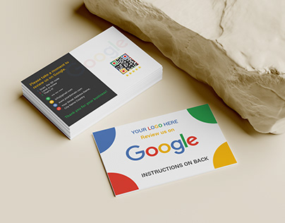 Google Business Card Design