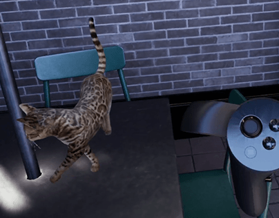 Using UE4 to Overcome Fear of Cats (Ailurophobia) in VR