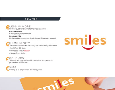 Project thumbnail - Logo Design - Smiles