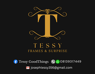 Brand Design for Tessy Frames and Surprises