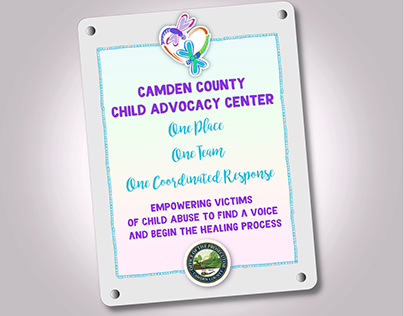 Plaque Design : Camden County Child Advocacy