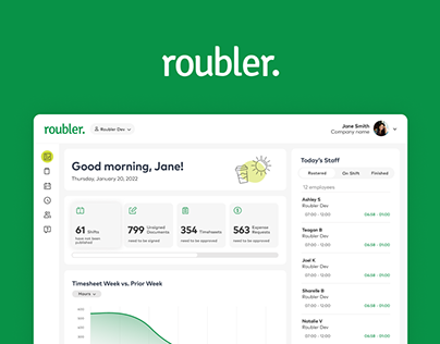 Roubler UX/UI Case Study