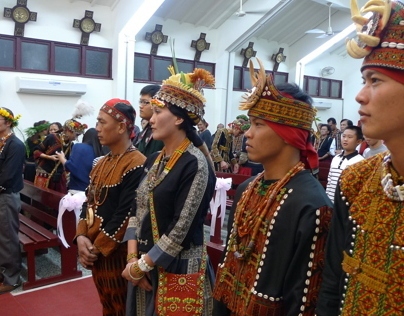 20130212"Indigenous people wedding ceremony"