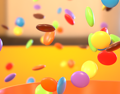 Smarties 3D - Product visualisation