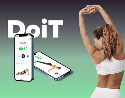 DoiT Mobile Fitness App - UX/UI