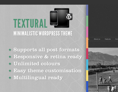 Textural Wordpress Theme