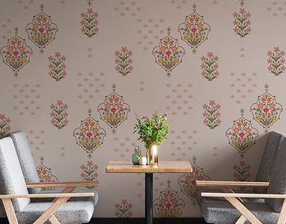 Crepe Floret Delight Wallpaper