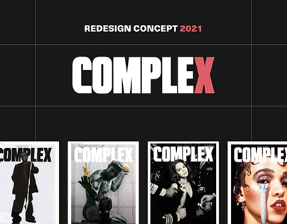 Complex Magazine - News Website Redesign Concept