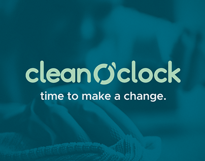 Clean o'Clock | Identidad visual