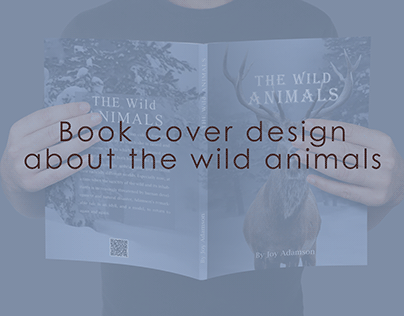 Book cover design about the wild animals