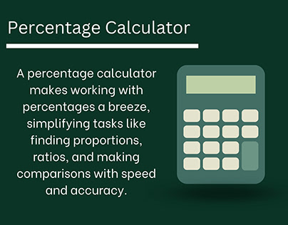 How to Use a Percentage Calculator Like a Pro