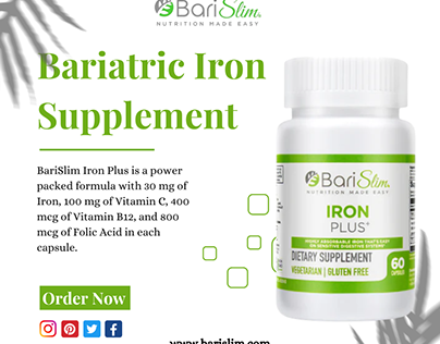 Bariatric Iron Supplements For Gastric Bypass