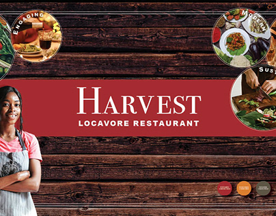 Harvest Locavore Restaurant - Vision Board