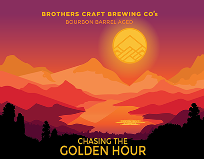 Chasing The Golden Hour beer design